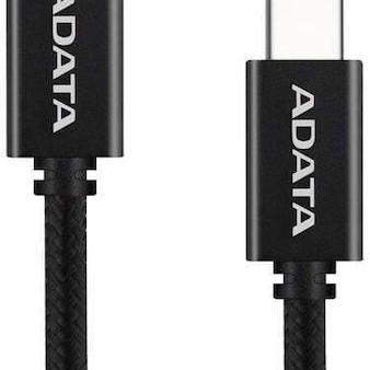 Adata USB 2.0 Cable USB-C male - USB-C 100W Μαύρο 1m CACC-100PN-BK