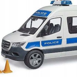 Bruder Αυτοκινητάκι 1:16 Police Sprinter για 4+ Ετών