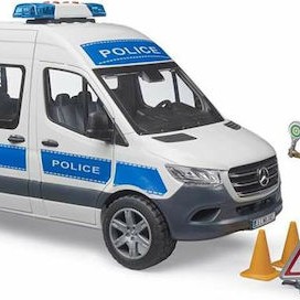 Bruder Αυτοκινητάκι 1:16 Police Sprinter για 4+ Ετών