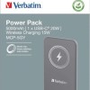 Verbatim Charge 'n' Go MagSafe Power Bank 5000mAh με Θύρα USB-C Power Delivery Γκρι