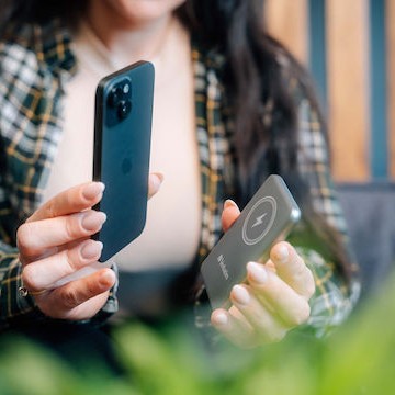 Verbatim Charge 'n' Go MagSafe Power Bank 5000mAh με Θύρα USB-C Power Delivery Γκρι