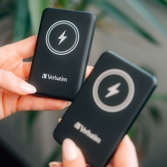 Verbatim `N` Go Power Bank 10000mAh 15W Μαύρο