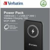 Verbatim `N` Go Power Bank 10000mAh 15W Μαύρο