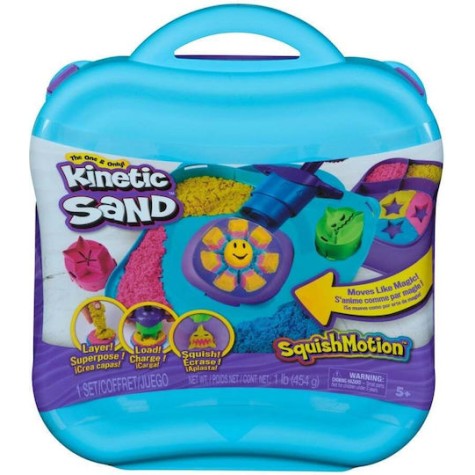 Spin Master Παιχνίδι Κατασκευών με Άμμο Kinetic Sand Squishmotion Set για Παιδιά 3+ Ετών