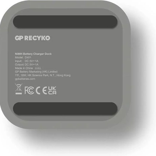 GP Batteries ReCyko M452 Φορτιστής 4 Μπαταριών Ni-MH Μεγέθους AA