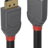 Lindy Cable DisplayPort male - DisplayPort male 7.5m Μαύρο (36485)