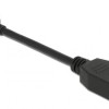 DeLock Μετατροπέας mini DisplayPort male σε DisplayPort female (65978)