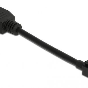 DeLock Μετατροπέας mini DisplayPort male σε DisplayPort female (65978)