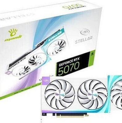 Manli GeForce RTX 5070 12GB GDDR7 Stellar OC Κάρτα Γραφικών