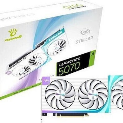 Manli GeForce RTX 5070 12GB GDDR7 Stellar OC Κάρτα Γραφικών