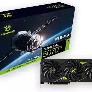 Manli GeForce RTX 5070 Ti 16GB GDDR7 Nebula Κάρτα Γραφικών