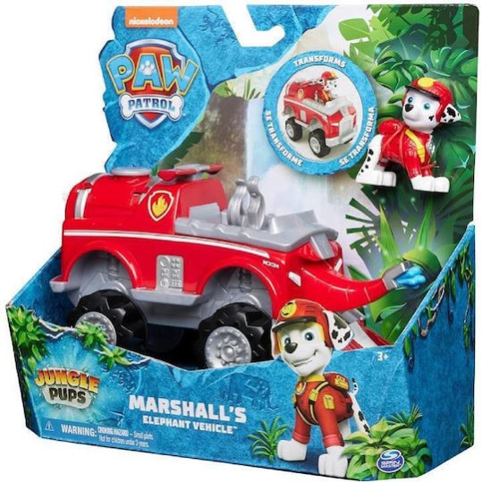 Spin Master Αυτοκινητάκι Paw Patrol Jungle Themed Vehicle Marshall