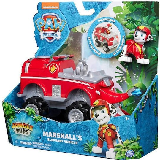 Spin Master Αυτοκινητάκι Paw Patrol Jungle Themed Vehicle Marshall