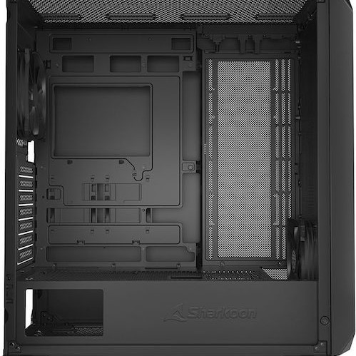 Sharkoon AK2 Midi Tower Κουτί Υπολογιστή Μαύρο
