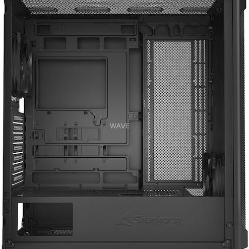 Sharkoon AK4 RGB Gaming Midi Tower Κουτί Υπολογιστή Μαύρο