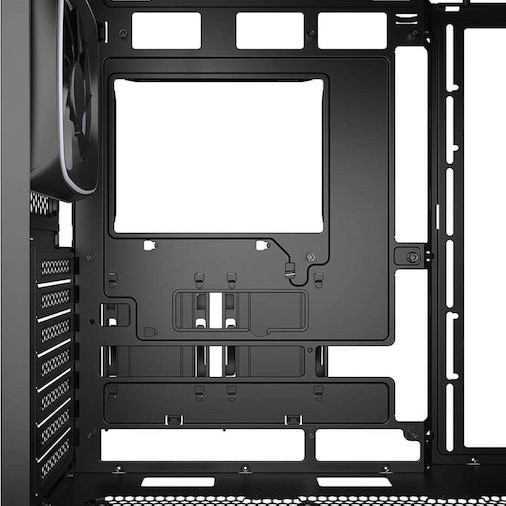 Sharkoon AK5M RGB Gaming Midi Tower Κουτί Υπολογιστή με Πλαϊνό Παράθυρο Μαύρο