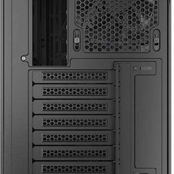 Sharkoon AK5M RGB Gaming Midi Tower Κουτί Υπολογιστή με Πλαϊνό Παράθυρο Μαύρο