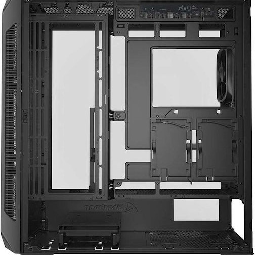 Sharkoon AK5M RGB Gaming Midi Tower Κουτί Υπολογιστή με Πλαϊνό Παράθυρο Μαύρο