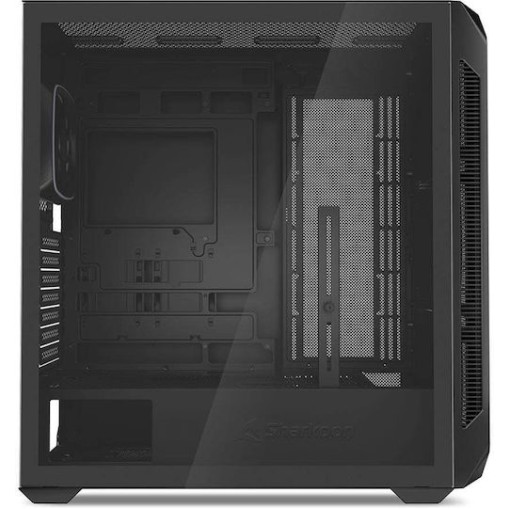 Sharkoon AK5M RGB Gaming Midi Tower Κουτί Υπολογιστή με Πλαϊνό Παράθυρο Μαύρο