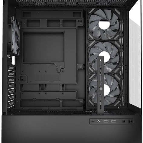 Sharkoon AK6 RGB Midi Tower Κουτί Υπολογιστή Μαύρο