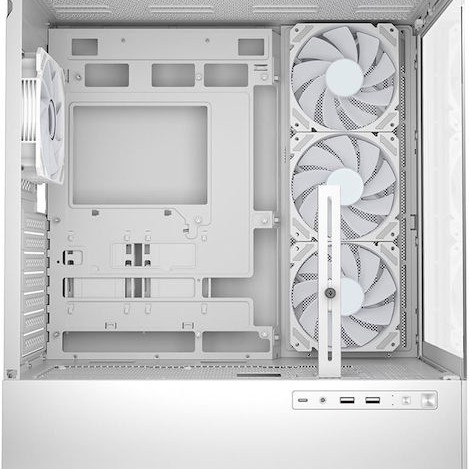 Sharkoon Sharkoon AK6 RGB Midi Tower Κουτί Υπολογιστή με Πλαϊνό Παράθυρο Μαύρο