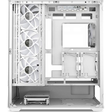 Sharkoon Sharkoon AK6 RGB Midi Tower Κουτί Υπολογιστή με Πλαϊνό Παράθυρο Μαύρο