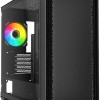 Sharkoon MK2 RGB Gaming Micro Tower Κουτί Υπολογιστή με Πλαϊνό Παράθυρο Μαύρο
