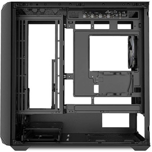 Sharkoon MK2 RGB Gaming Micro Tower Κουτί Υπολογιστή με Πλαϊνό Παράθυρο Μαύρο