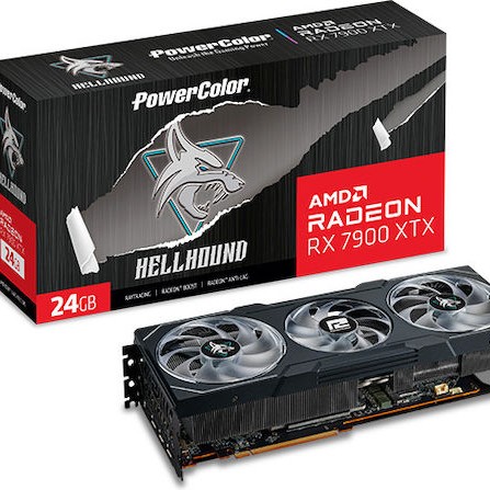 PowerColor Radeon RX 7900 XTX 24GB GDDR6 Hellhound Κάρτα Γραφικών