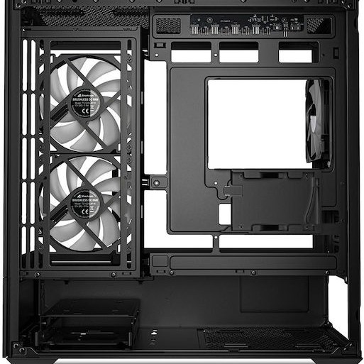 Sharkoon MK6 RGB Micro Tower Κουτί Υπολογιστή με Πλαϊνό Παράθυρο Μαύρο