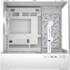Sharkoon MK6 RGB Micro Tower Κουτί Υπολογιστή με Πλαϊνό Παράθυρο Λευκό