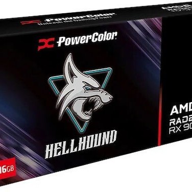 PowerColor Radeon RX 9060 XT 16GB GDDR6 Hellhound Κάρτα Γραφικών