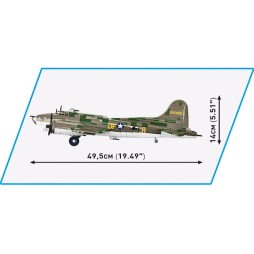 Cobi Τουβλάκια Boeing B17-F Flaying Fortress Memphis Belle για 7+ Ετών 1376τμχ