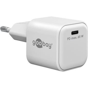 Goobay Φορτιστής Χωρίς Καλώδιο με Θύρα USB-C 65W Λευκός (65370)