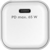 Goobay Φορτιστής Χωρίς Καλώδιο με Θύρα USB-C 65W Λευκός (65370)