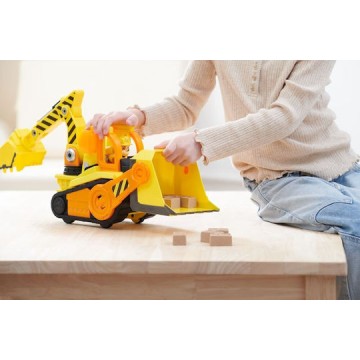 Spin Master Rubble And His Bulldozer Crew Εκσκαφέας Deluxe Rubble για 3+ Ετών