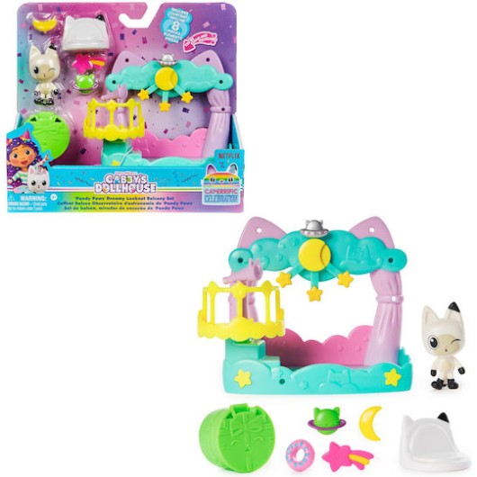 Spin Master Παιχνίδι Μινιατούρα Gabby's Dollhouse Pandy Paws