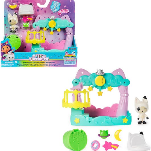 Spin Master Παιχνίδι Μινιατούρα Gabby's Dollhouse Pandy Paws