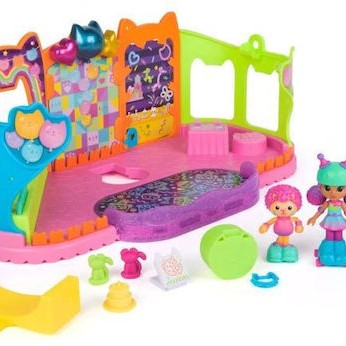 Spin Master Παιχνίδι Μινιατούρα Gabby's Dollhouse Attic And Skate Park για 3+ Ετών