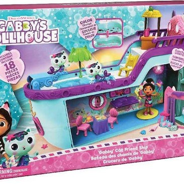 Spin Master Παιχνίδι Μινιατούρα Gabby's Dollhouse Gabby Cat