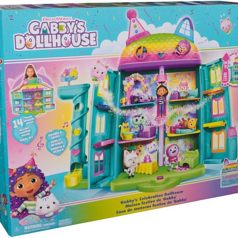 Spin Master Παιχνίδι Μινιατούρα Gabbys Dollhouse: Cat-errific Celebration