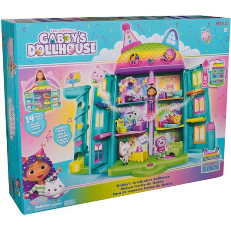 Spin Master Παιχνίδι Μινιατούρα Gabbys Dollhouse: Cat-errific Celebration