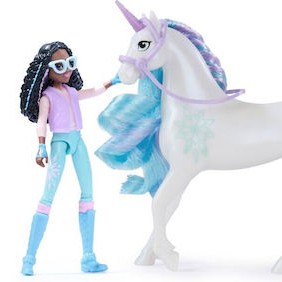 Spin Master Unicorn Academy Σετ Κούκλας Layla & Glacier για 4+ Ετών