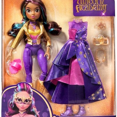 Spin Master Unicorn Academy Κούκλα Sophia Masquerade για 4+ Ετών 24εκ.