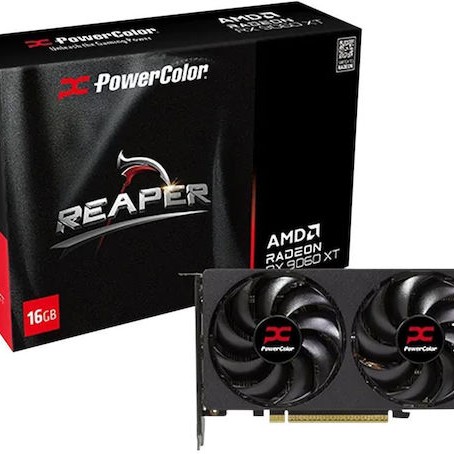 PowerColor Radeon RX 9060 XT 16GB GDDR6 Reaper Κάρτα Γραφικών