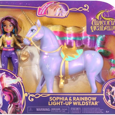 Spin Master Συλλεκτική Σετ Κούκλας Sophia And Wildstar Rainbow για 3+ Ετών