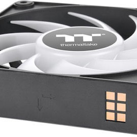 Thermaltake CT120 EX ARGB Case Fan με Σύνδεση 4-Pin PWM 3τμχ Λευκό