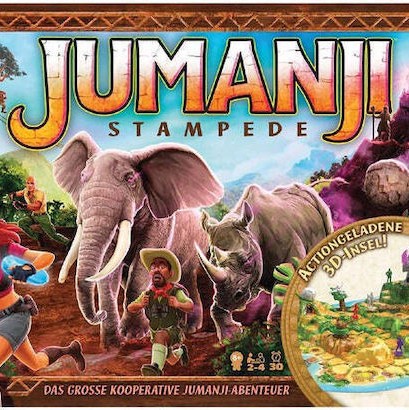 Επιτραπέζιο Παιχνίδι Jumanji για 2-4 Παίκτες 8+ Ετών Spin Master