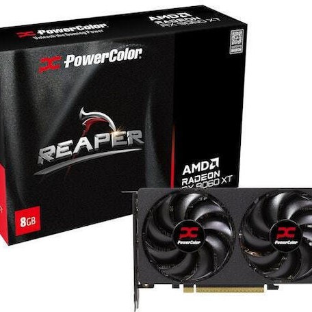 PowerColor Radeon RX 9060 XT 8GB GDDR6 Reaper Κάρτα Γραφικών