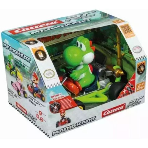 Carrera Rc Mario Kart Pipe Kart Yoshi 2.4ghz